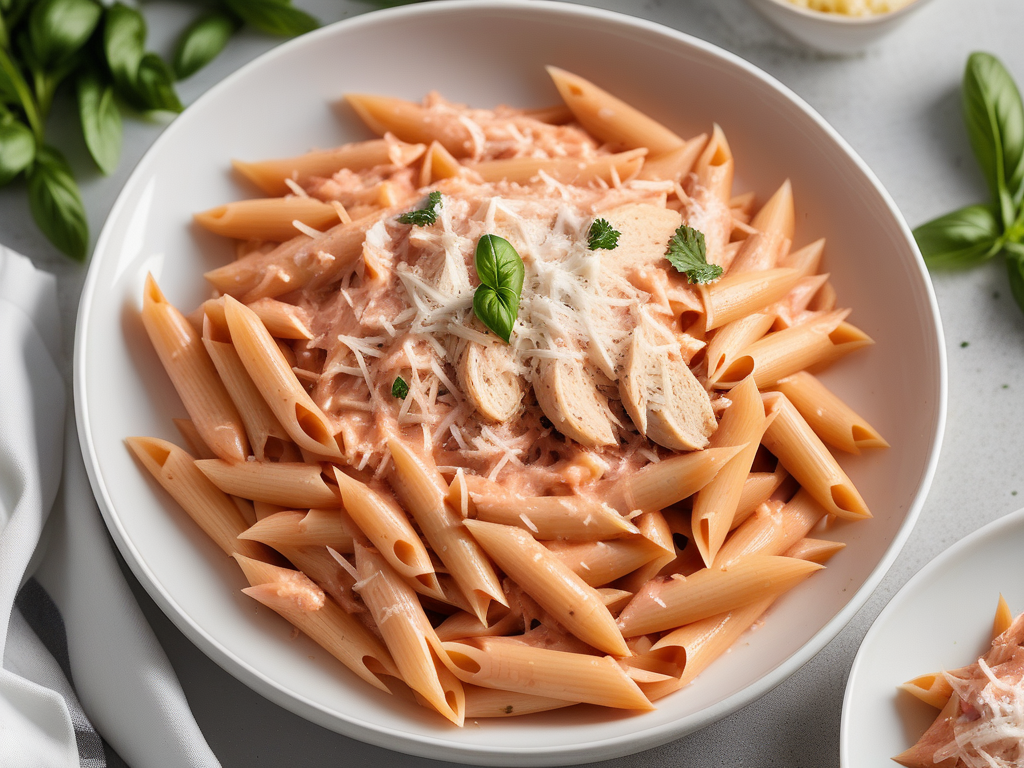 penne alla vodka recipe with chicken