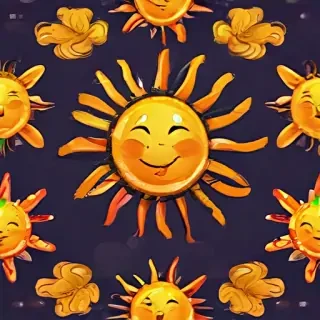 cartoon sun png