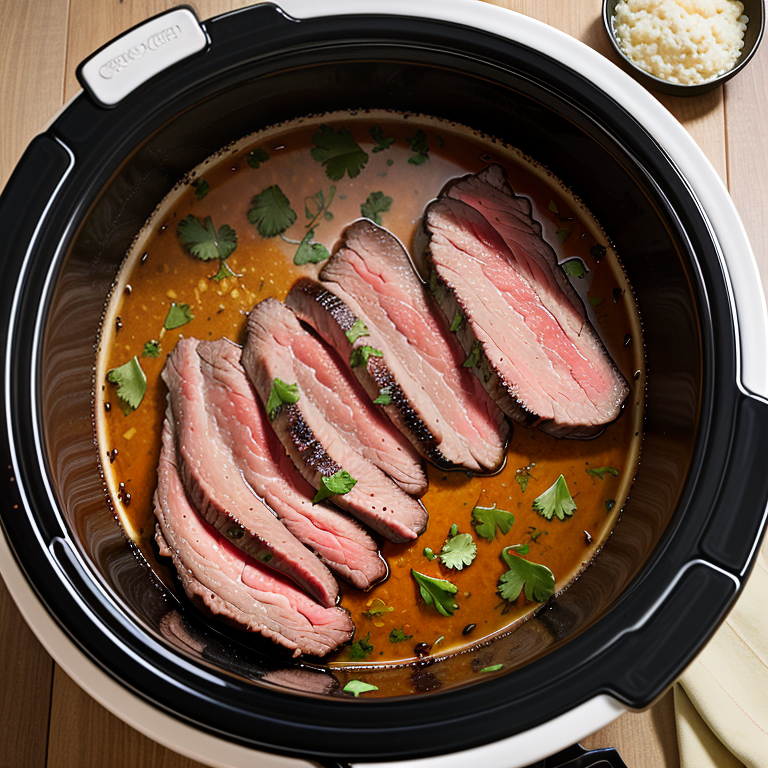 recipes for skirt steak in crock pot