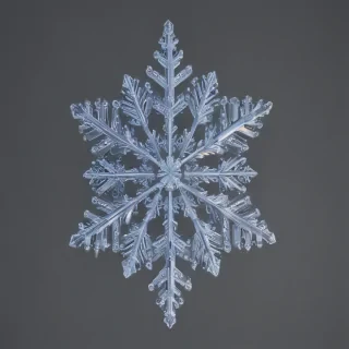 transparent background snowflake clipart