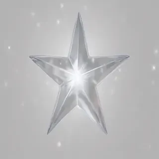 transparent star