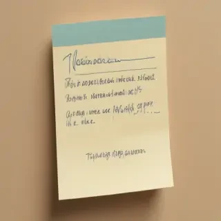 aesthetic cute sticky note png