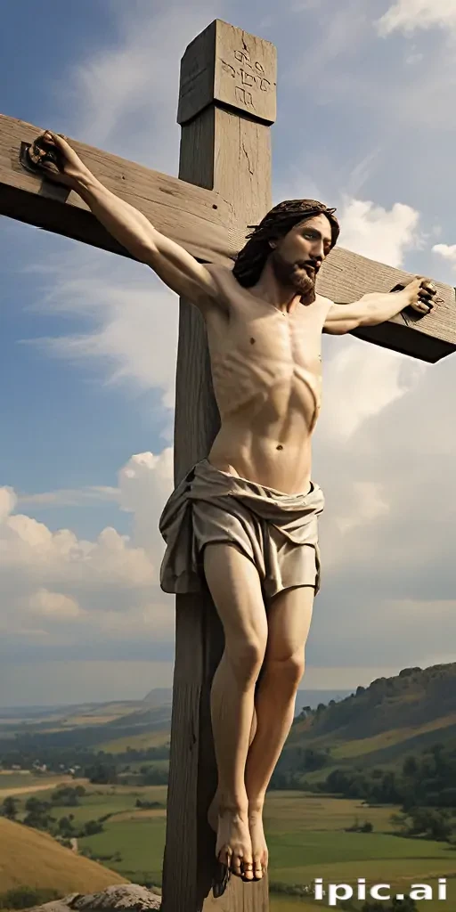 pics of jesus on the cross