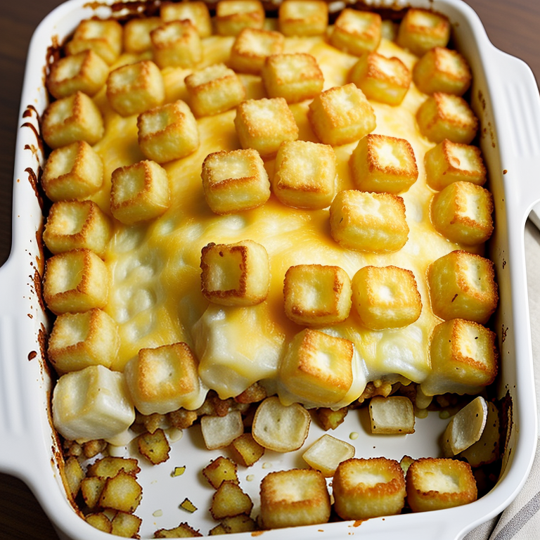 big mac tater tot casserole