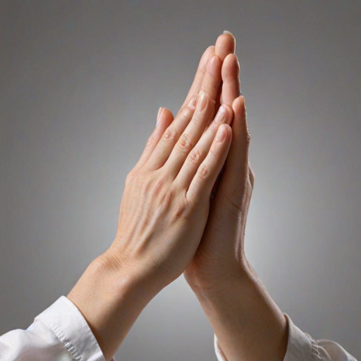 praying hands transparent background