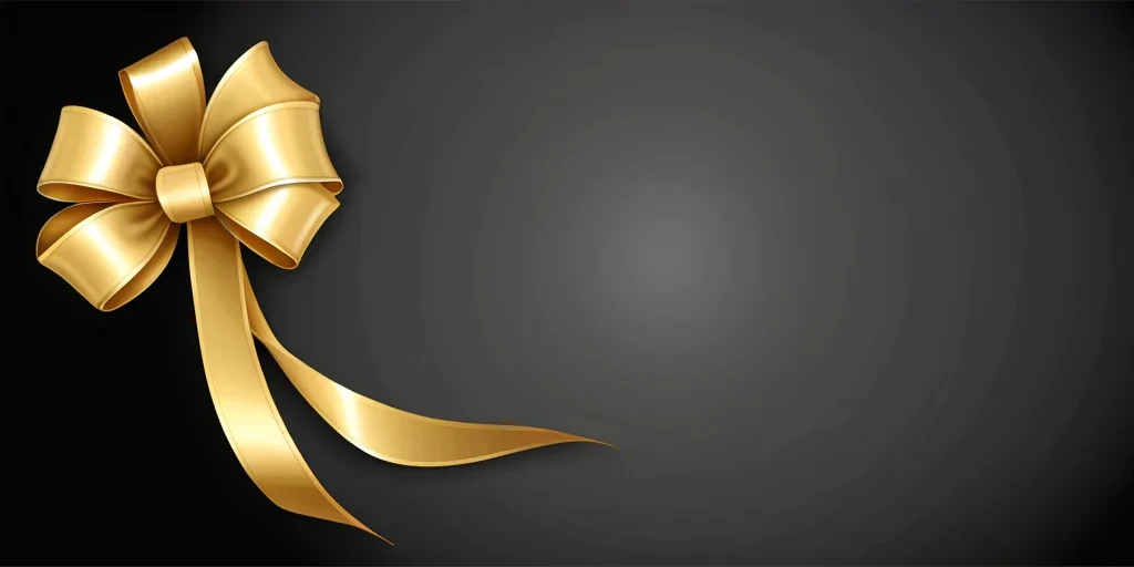 gold ribbon clipart