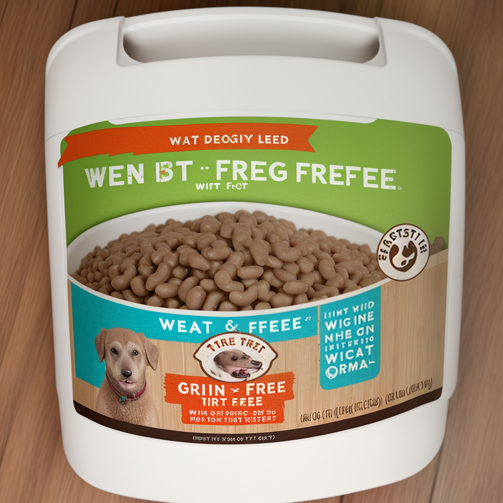 grain free wet dog food