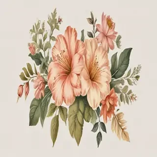vintage flower png