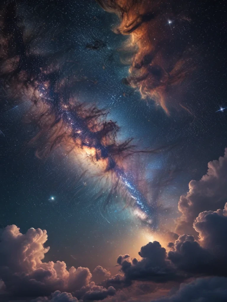starry background aesthetic