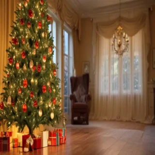 wallpaper christmas tree background