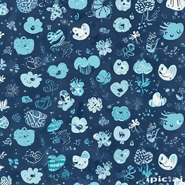 cute backgrounds blue