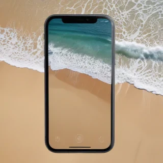 beach screensaver iphone