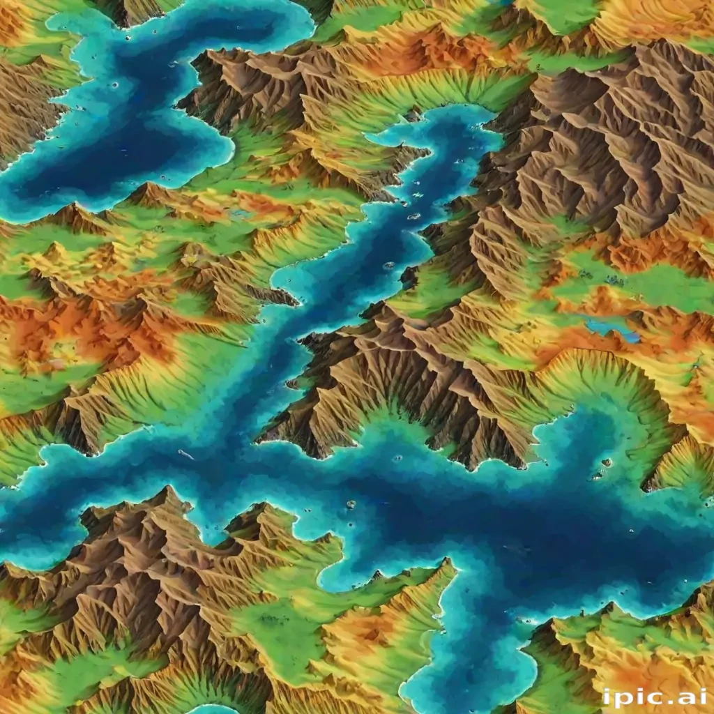 topography png