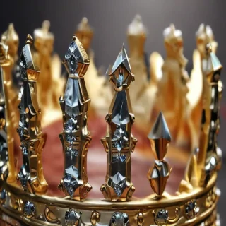 kings crown piercing