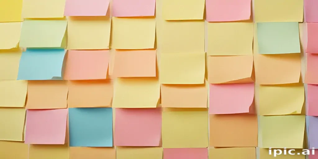 sticky note background