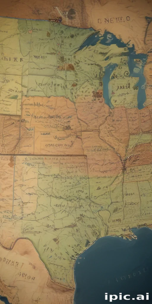 united states map with state names