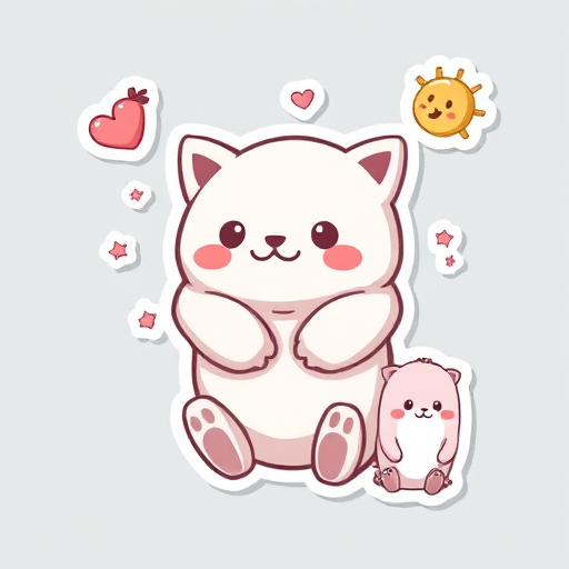 transparent cute stickers