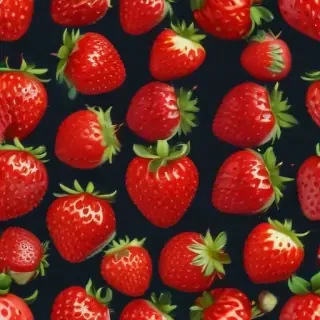 cute strawberry background