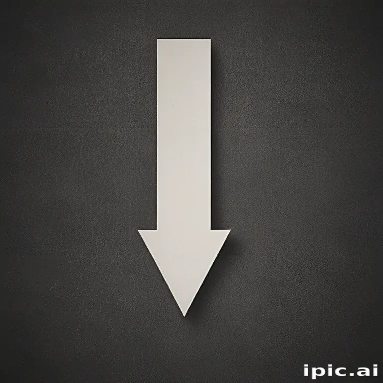 downward arrow