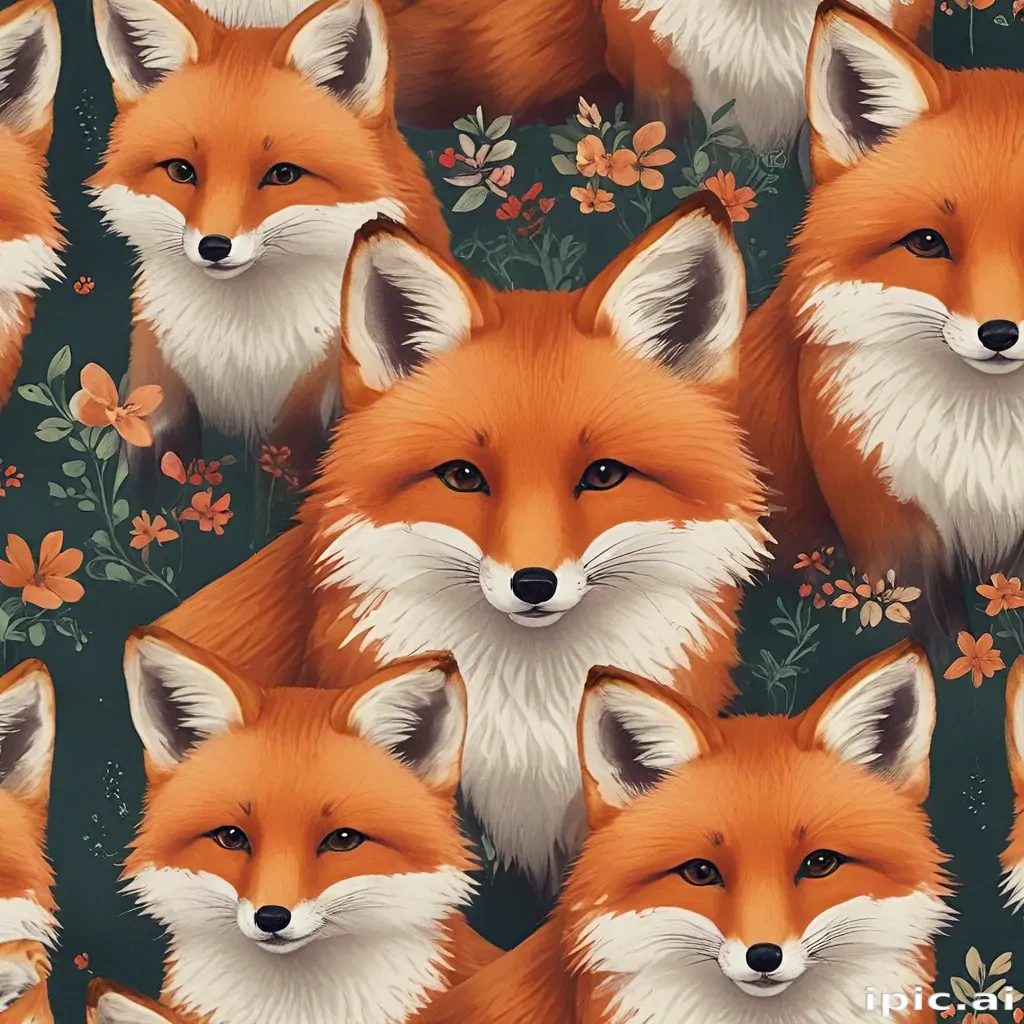 cute fox backgrounds