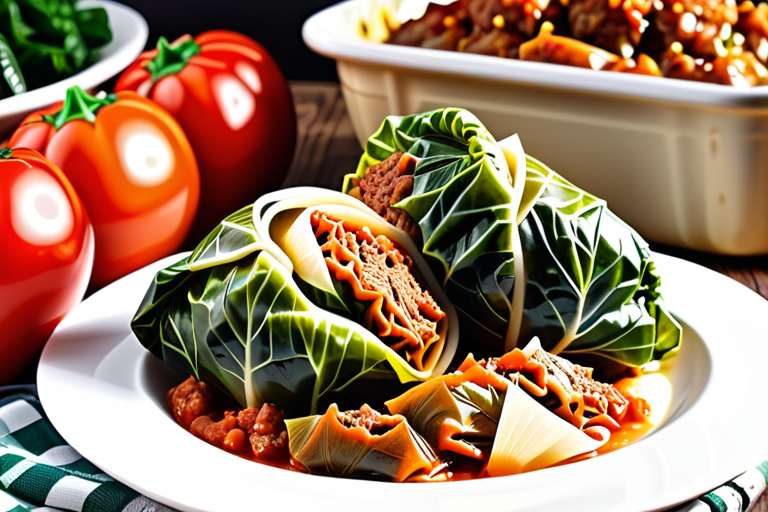 what goes with stuffed cabbage