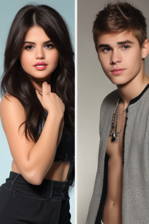 selena gomez to justin bieber