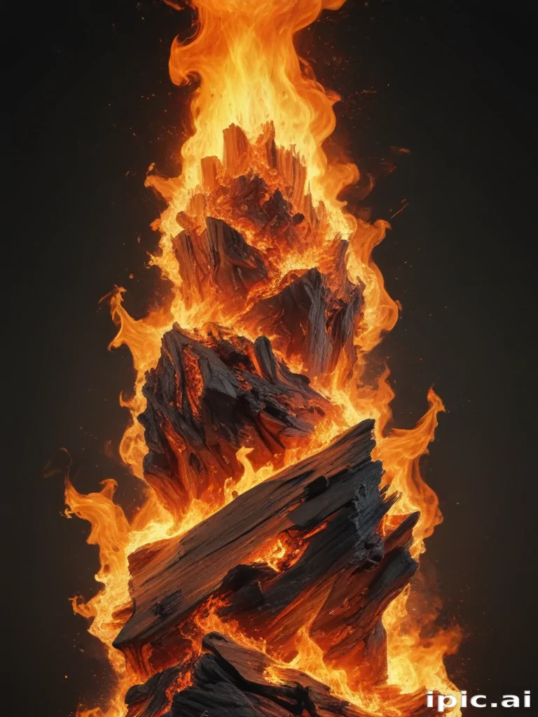 fire clear background