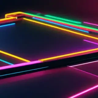 background neon colors