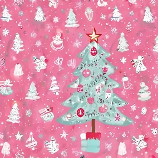 girly cute christmas wallpaper