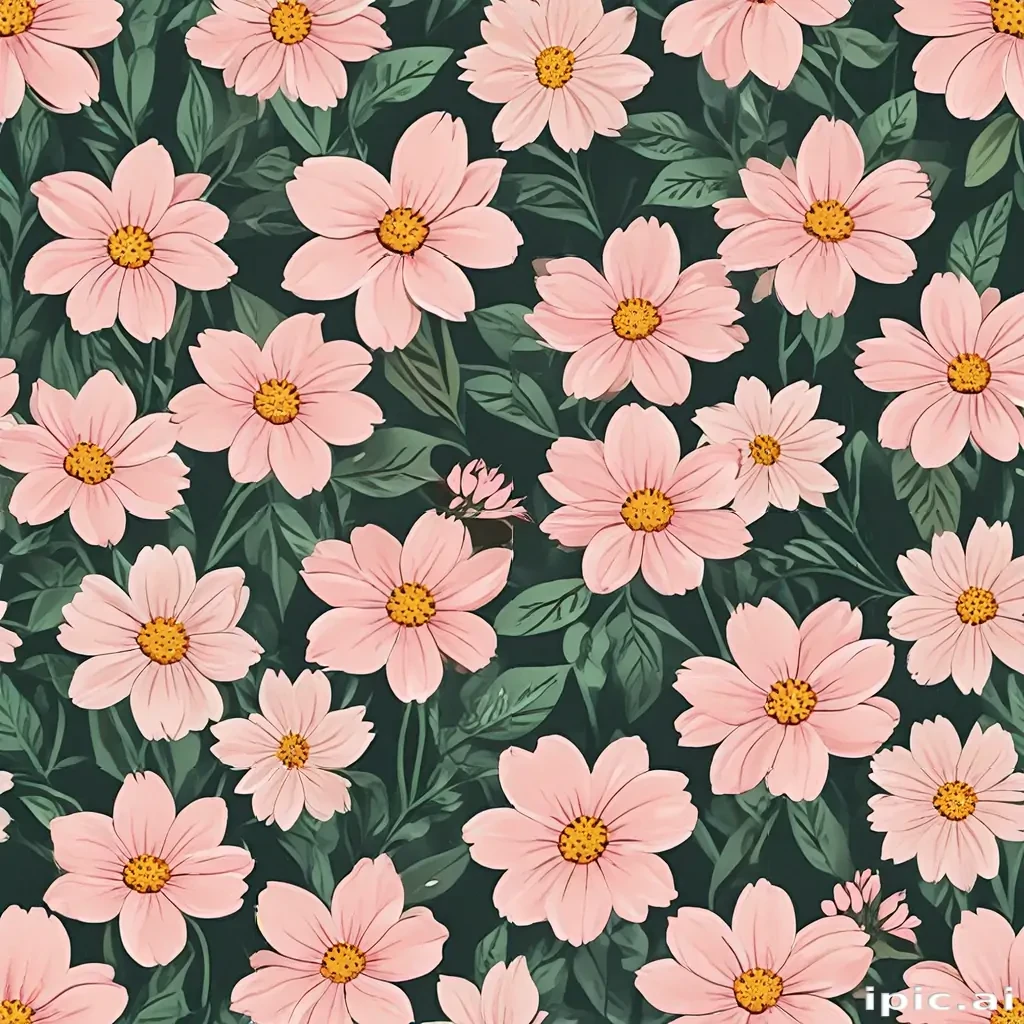 simple flower background