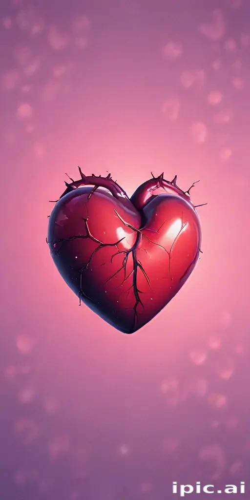 aesthetic heart wallpaper