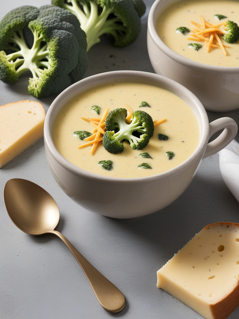 what to eat with broccoli cheddar soup