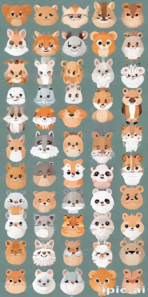 pictures of cute cartoon animals
