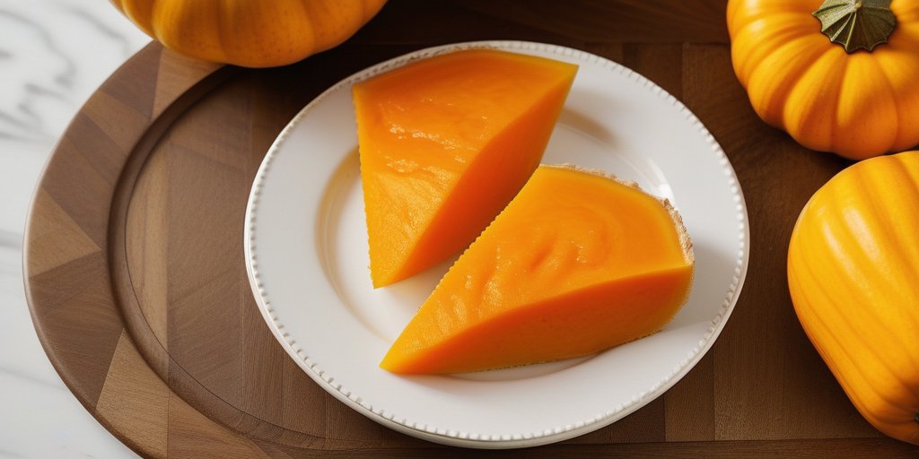 bright orange squash used to make pie