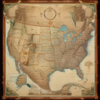 map of the us states