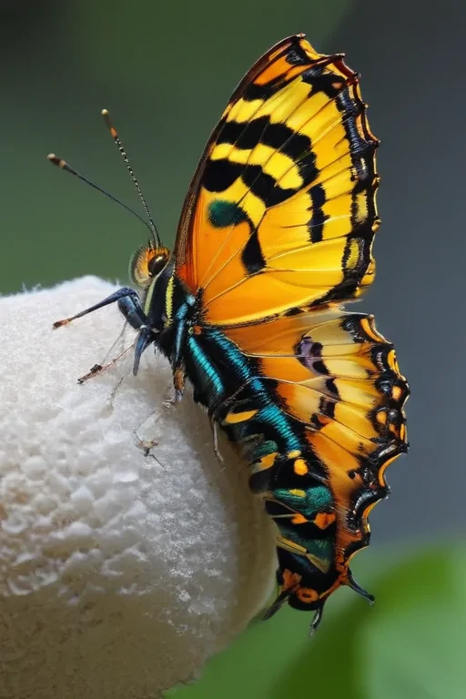 caterpillar to butterfly