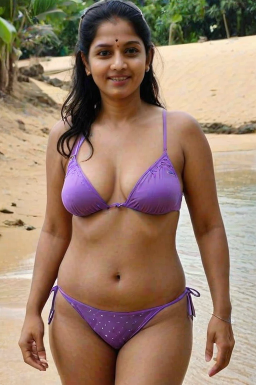 indian aunties bikini
