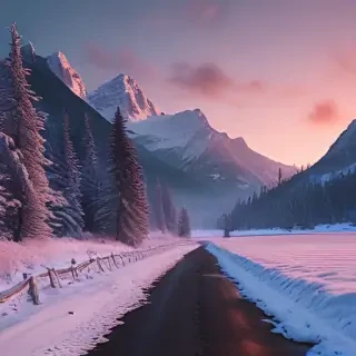 aesthetic winter wallpaper iphone