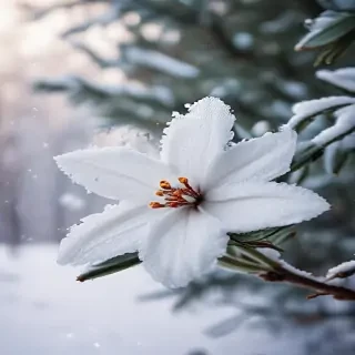 snow iphone background