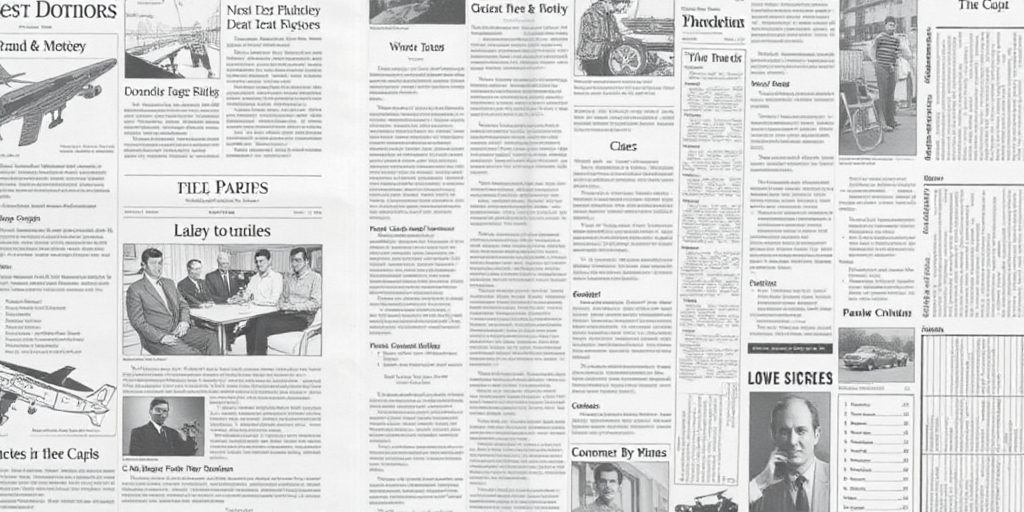 newspaper paper background