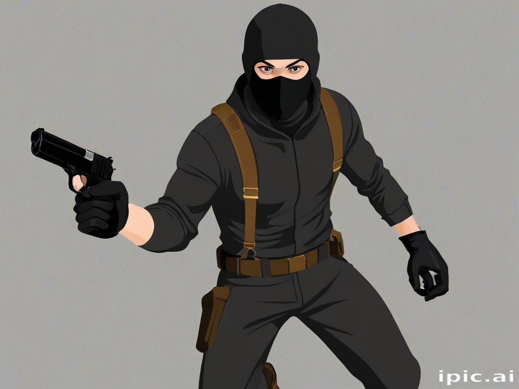 robber clipart