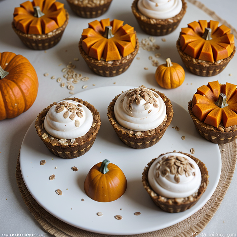 no bake pumpkin oatmeal cups