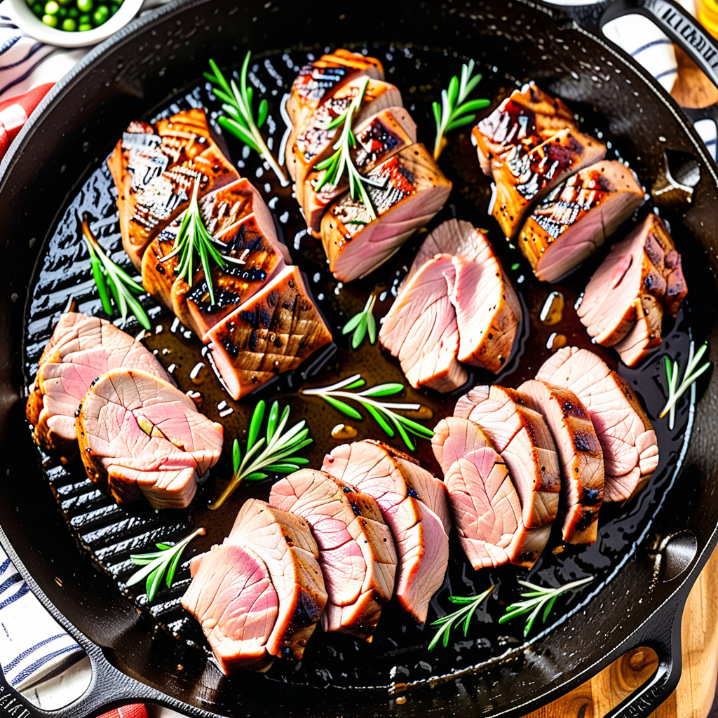 pork tenderloin in cast iron