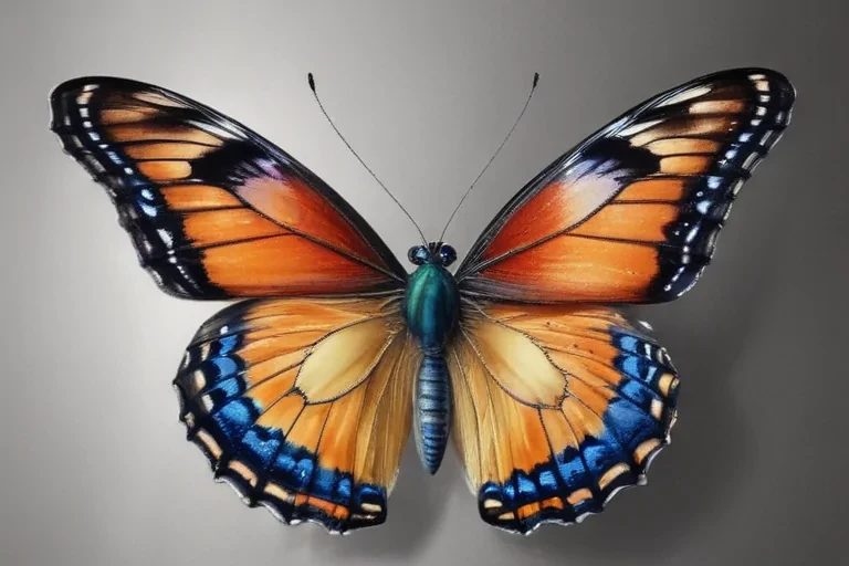 picture of butterfly drawing