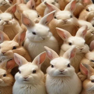 vintage bunnies