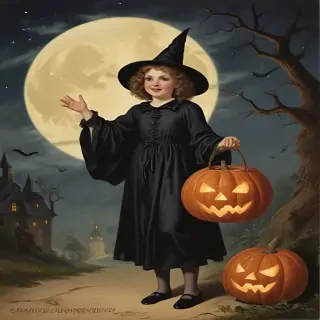 public domain images halloween
