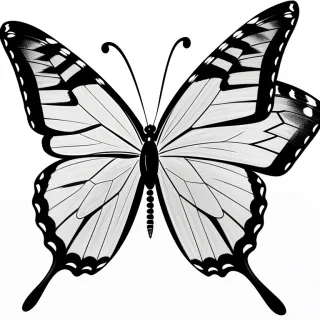 butterfly drawing png