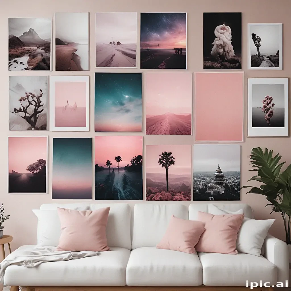 aesthetic pictures for wall to print