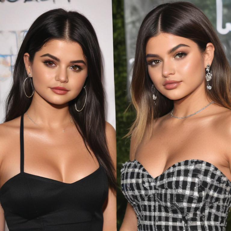 selena gomez hailey bieber kylie jenner