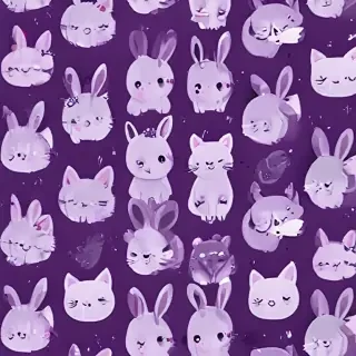 cute wallpapers purple